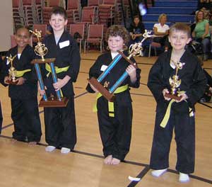 Kung Fu Tournament Child  Form picture